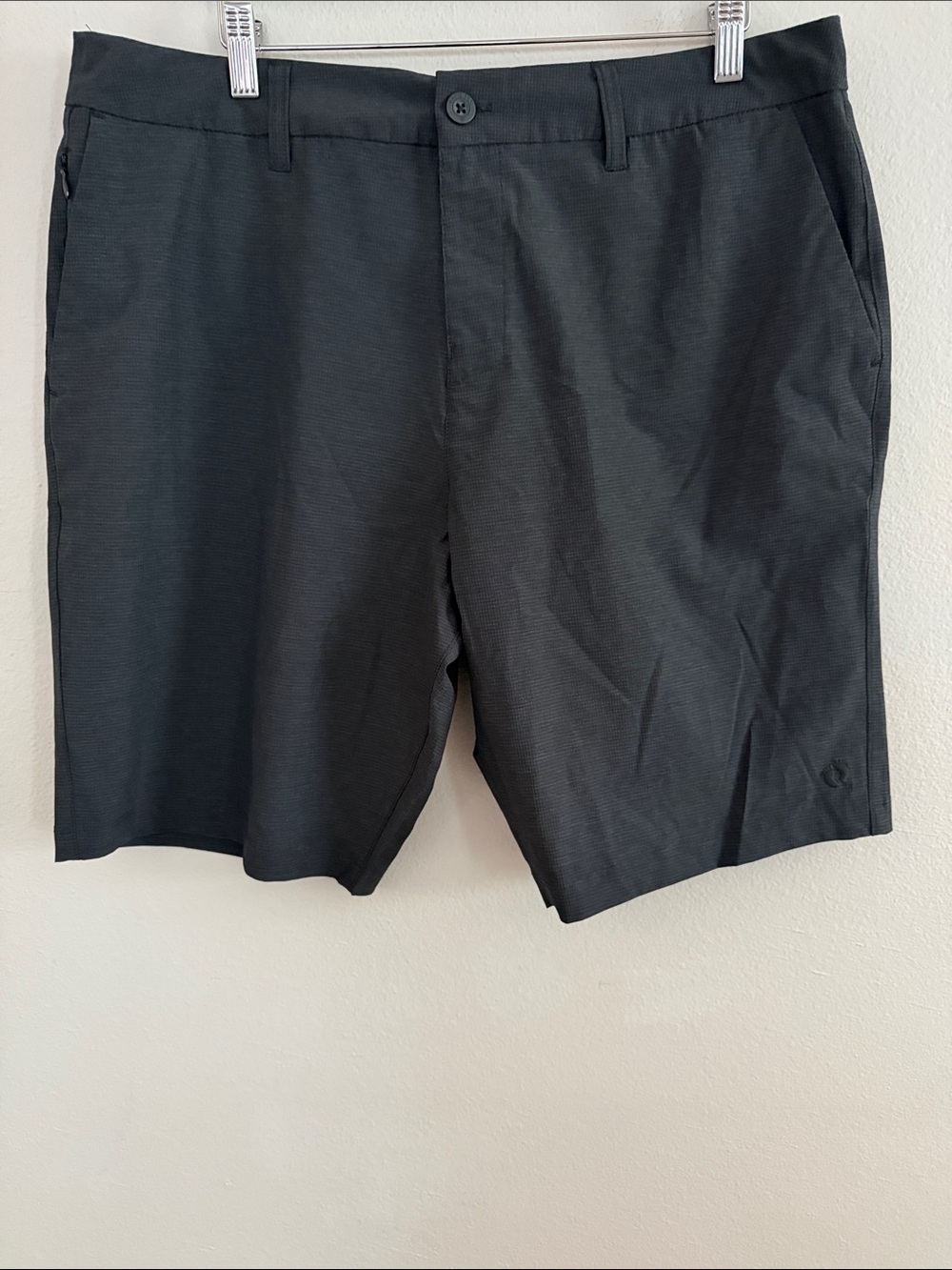 Hang Ten Men's Dark Gray Hybrid Shorts [LP0020]